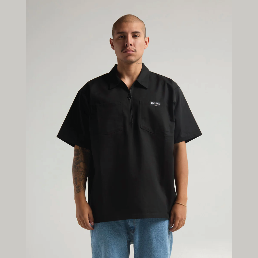 Fuck Ice_Work Shirt Black — CHICAGOMIDWESTMADE